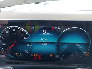 2020 Mercedes-Benz GLB with VIN W1N4M4GB6LW033647, listed as a IAAI auction lot 41749333 with 54,458 mi miles. Bid and sale history available at carsss.com. Image 7.