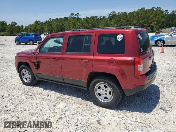 2017 Jeep Patriot Sport SE with VIN 1C4NJPBA7HD149320, listed as a Copart auction lot 56602915 with 136,912 mi miles and Salvage title. Bid and sale history available at DreamBid. Image 2.