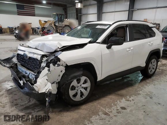 2019 Toyota RAV4 LE with VIN JTMH1RFV5KD501632, listed as a Copart auction lot 47646055 with 64,413 mi miles and Salvage Title. Bid and sale history available at carsss.com. Image 1.