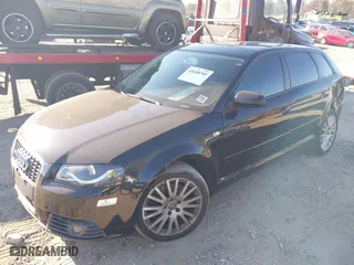 2007 Audi A3 with VIN WAUNF78P57A093209, listed as a IAAI auction lot 41650745 with 155,471 mi miles. Bid and sale history available at carsss.com. Image 2.