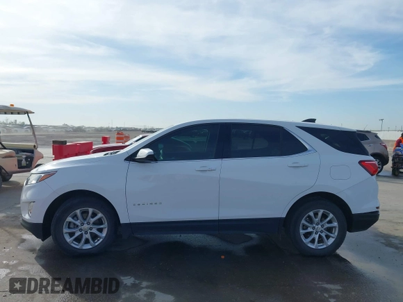 2020 Chevrolet Equinox LT with VIN 3GNAXKEV1LS695819, listed as a IAAI auction lot 41860240 with 57,214 mi miles. Bid and sale history available at carsss.com. Image 15.