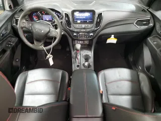 2023 Chevrolet Equinox RS with VIN 3GNAXWEG9PS110886, listed as a Copart auction lot 52318225 with 28,557 mi miles and Salvage title. Bid and sale history available at DreamBid. Image 8.