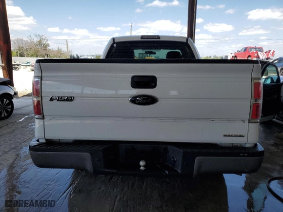 2014 Ford F-150 XL with VIN 1FTMF1CM7EKG11742, listed as a Copart auction lot 52160245 with 180,896 mi miles and Salvage Title. Bid and sale history available at carsss.com. Image 6.