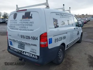 2016 Mercedes-Benz Metris Cargo with VIN WD3PG2EAXG3135769, listed as a IAAI auction lot 40958000 with Not provided miles and . Bid and sale history available at DreamBid. Image 4.