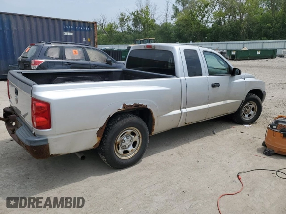 2006 Dodge Dakota ST z VIN 1D7HE22K56S580539, wystawiony jako Copart lot #60862435 z przebiegiem 159 804 mil mil oraz Czysty tytuł • Clean title. Historia ofert i sprzedaży dostępna na DreamBid. Obrazek 3.