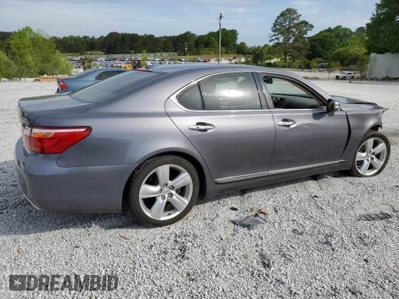 2012 Lexus LS 460 z VIN JTHBL5EF8C5113159, wystawiony jako Copart lot #54096705 z przebiegiem 128 923 mil mil oraz Szkody całkowita. Historia ofert i sprzedaży dostępna na DreamBid. Obrazek 3.