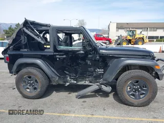 2021 Jeep Wrangler 80th Anniversary with VIN 1C4GJXAN0MW536349, listed as a IAAI auction lot 41672765 with 75,924 mi miles and . Bid and sale history available at DreamBid. Image 6.