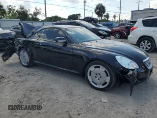 2002 Lexus SC with VIN JTHFN48Y220003450, listed as a Copart auction lot 72536324 with 114,009 mi miles and Non Repairable. Bid and sale history available at carsss.com. Image 4.