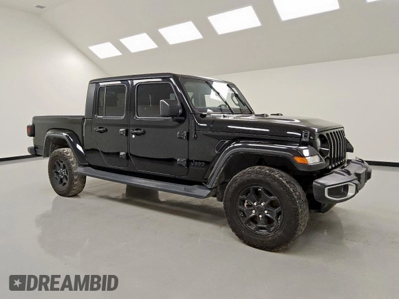 2022 Jeep Gladiator Texas Trail with VIN 1C6HJTAG0NL172023, listed as a Copart auction lot 58218515 with 74,788 mi miles and Clean title. Bid and sale history available at DreamBid. Image 4.