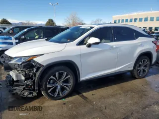 2016 Lexus RX 450h with VIN 2T2BGMCA7GC003148, listed as a Copart auction lot 87733885 with 82,012 mi miles and Salvage Title. Bid and sale history available at DreamBid. Image 1.
