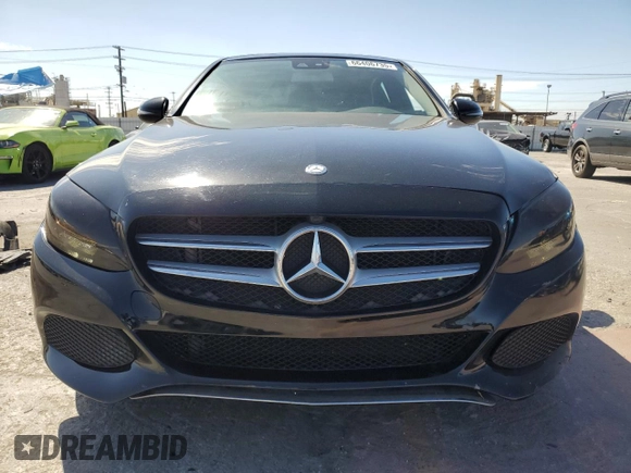 2017 Mercedes-Benz C 300 with VIN 55SWF4JB2HU206691, listed as a Copart auction lot 66406735 with 71,266 mi miles and Clean title. Bid and sale history available at DreamBid. Image 5.