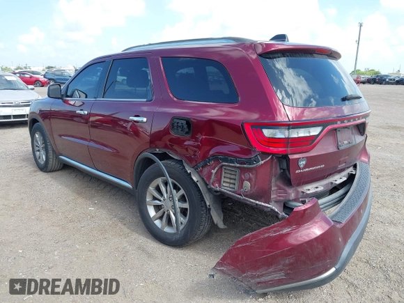 2017 Dodge Durango SXT z VIN 1C4RDHAGXHC774613, wystawiony jako IAAI lot #42442509 z przebiegiem 141 395 mil mil oraz . Historia ofert i sprzedaży dostępna na DreamBid. Obrazek 3.