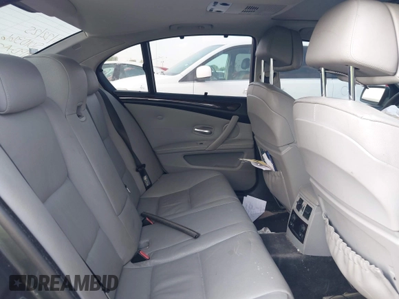 2008 BMW 5 Series 535i with VIN WBANW13518CZ75423, listed as a IAAI auction lot 41912376 with Not Provided miles and . Bid and sale history available at carsss.com. Image 8.