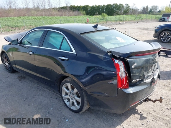 2014 Cadillac ATS Standard AWD with VIN 1G6AG5RX6E0105293, listed as a IAAI auction lot 42142760 with 138,313 mi miles and . Bid and sale history available at DreamBid. Image 3.