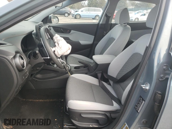 2022 Hyundai Kona SE with VIN KM8K2CAB1NU755691, listed as a Copart auction lot 88602655 with 37,517 mi miles and Salvage Title. Bid and sale history available at carsss.com. Image 7.