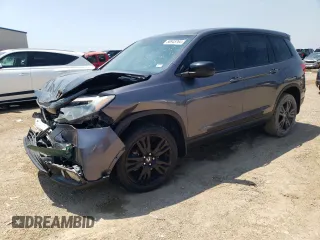 2019 Honda Passport Sport with VIN 5FNYF8H25KB027463, listed as a Copart auction lot 58945764 with 66,125 mi miles and Salvage Title. Bid and sale history available at carsss.com. Image 1.