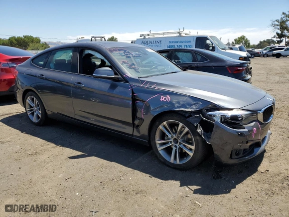 2016 BMW 3 Series Gran Turismo 328i xDrive with VIN WBA8Z5C58GGS37590, listed as a Copart auction lot 63806523 with 45,650 mi miles. Bid and sale history available at carsss.com. Image 4.