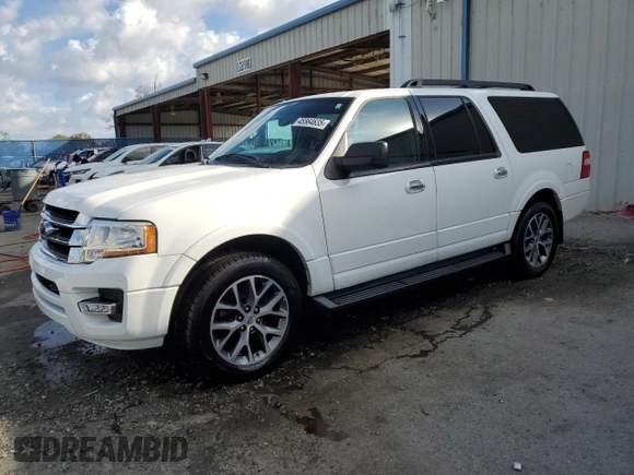 2016 Ford Expedition EL XLT with VIN 1FMJK1HT4GEF46425, listed as a Copart auction lot 45564635 with 76,034 mi miles and Salvage Title. Bid and sale history available at carsss.com. Image 1.