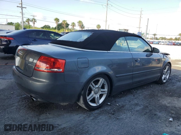 2008 Audi A4 2.0T z VIN WAUAF48H48K016882, wystawiony jako Copart lot #55767335 z przebiegiem 156 138 mil mil oraz Szkoda całkowita • Salvage title. Historia ofert i sprzedaży dostępna na DreamBid. Obrazek 3.