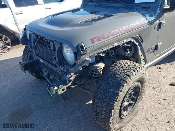 2021 Jeep Wrangler Unlimited Rubicon with VIN 1C4JJXFG3MW842686, listed as a IAAI auction lot 41517391 with 44,127 mi miles. Bid and sale history available at carsss.com. Image 6.
