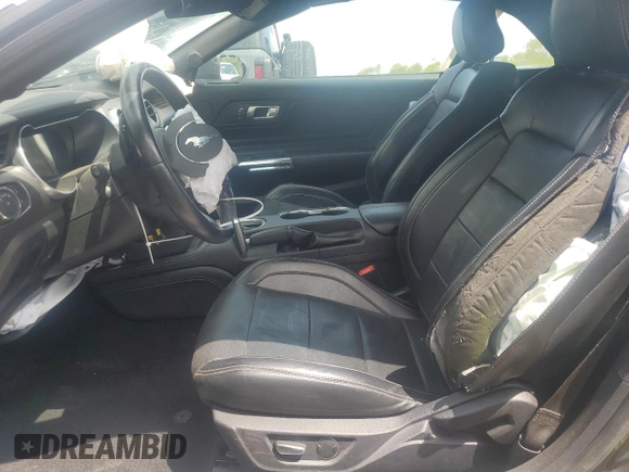 2019 Ford Mustang EcoBoost with VIN 1FATP8UH7K5176885, listed as a Copart auction lot 56626555 with 68,243 mi miles and Salvage title. Bid and sale history available at DreamBid. Image 7.