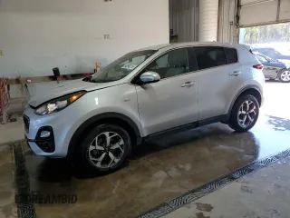 2021 Kia Sportage LX with VIN KNDPMCAC5M7862219, listed as a Copart auction lot 54098215 with 83,736 mi miles and Salvage Title. Bid and sale history available at carsss.com. Image 1.