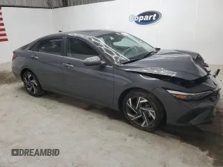 2025 Hyundai Elantra SEL Convenience with VIN KMHLS4DG3SU905006, listed as a Copart auction lot 51754915 with 10,054 mi miles and Clean Title. Bid and sale history available at DreamBid. Image 4.
