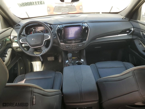 2023 Chevrolet Traverse Premier with VIN 1GNEVKKW8PJ285157, listed as a Copart auction lot 51118065 with 35,607 mi miles and Salvage Title. Bid and sale history available at carsss.com. Image 8.