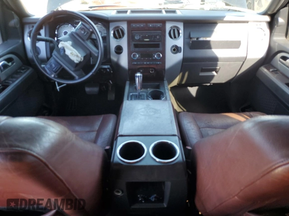 2008 Ford Expedition EL Eddie Bauer with VIN 1FMFK17578LA06587, listed as a Copart auction lot 84396934 with 205,657 mi miles and Salvage Title. Bid and sale history available at carsss.com. Image 8.