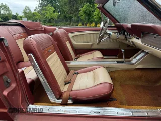 1966 Ford Mustang z VIN 6F08T33732, wystawiony jako Copart lot #59053125 z przebiegiem 38 839 mil mil oraz Tytuł czysty. Historia ofert i sprzedaży dostępna na DreamBid. Obrazek 5.