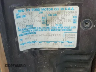 1988 Ford Bronco с VIN 1FMCU14T6JUA71950, выставлен на аукционе Copart как лот 85363734 с пробегом 47 657 миль миль и Чистый • Clean title. История ставок и продаж доступна на DreamBid. Изображение 13.