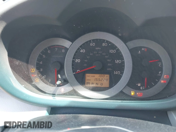 2007 Toyota RAV4 with VIN JTMBD33V975075248, listed as a IAAI auction lot 42020567 with 155,228 mi miles. Bid and sale history available at carsss.com. Image 7.