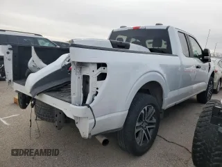 2022 Ford F-150 XL z VIN 1FTEX1EP0NKF28078, wystawiony jako Copart lot #45392995 z przebiegiem 60 686 mil mil oraz Szkoda całkowita • Salvage title. Historia ofert i sprzedaży dostępna na DreamBid. Obrazek 3.