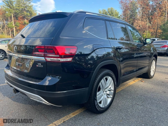 2019 Volkswagen Atlas 3.6L V6 SE w/Technology with VIN 1V2UR2CA0KC596573, listed as a Copart auction lot 43870465 with 121,073 mi miles and Clean Title. Bid and sale history available at carsss.com. Image 4.