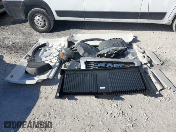 2020 Ram ProMaster Cargo with VIN 3C6TRVDG5LE135050, listed as a Copart auction lot 87301064 with 103,398 mi miles and Salvage Title. Bid and sale history available at carsss.com. Image 13.