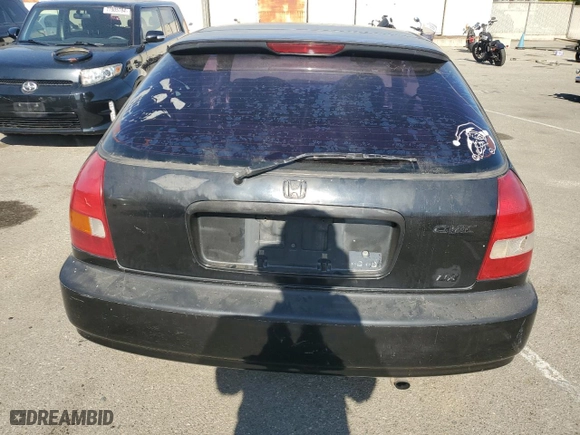 1999 Honda Civic DX with VIN 2HGEJ6447XH103779, listed as a Copart auction lot 78211544 with 276,382 mi miles and Salvage Title. Bid and sale history available at carsss.com. Image 6.