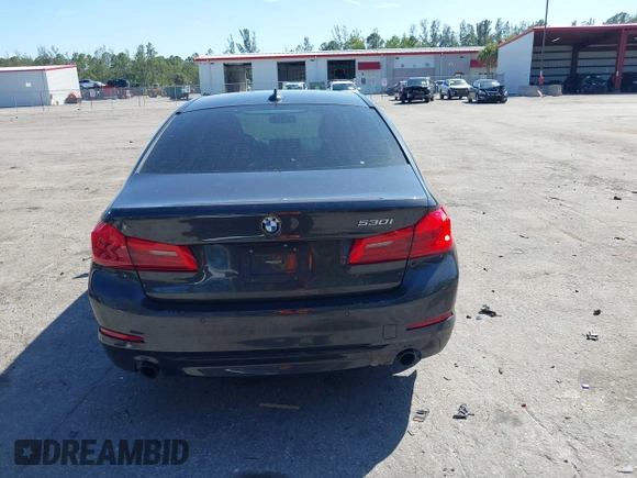 2018 BMW 5 Series 530i with VIN WBAJA5C51JWA39202, listed as a IAAI auction lot 41741069 with 89,972 mi miles and . Bid and sale history available at DreamBid. Image 16.