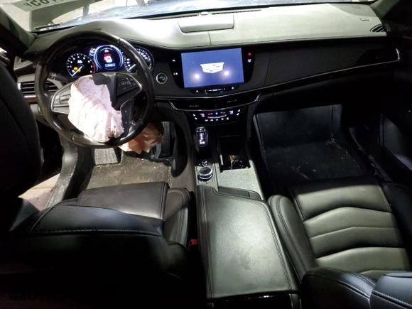 2019 Cadillac CT6 Luxury AWD with VIN 1G6KB5RS6KU132411, listed as a Copart auction lot 89255785 with 75,492 mi miles and Clean title. Bid and sale history available at DreamBid. Image 8.