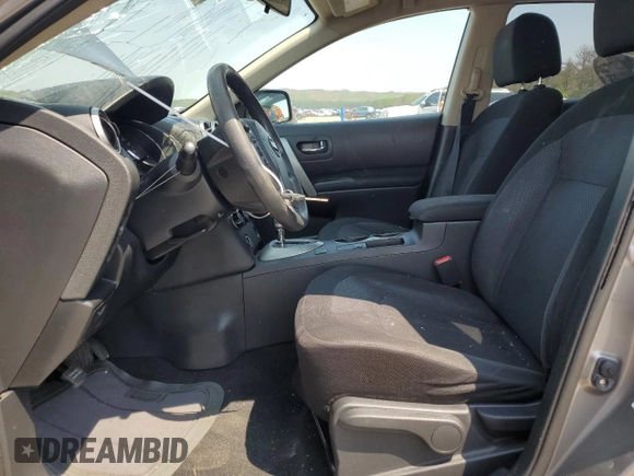 2012 Nissan Rogue S with VIN JN8AS5MV5CW392108, listed as a Copart auction lot 60802555 with 66,033 mi miles and Salvage title. Bid and sale history available at DreamBid. Image 7.