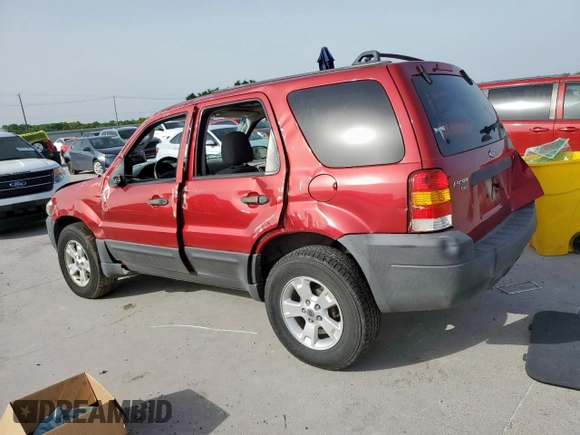 2006 Ford Escape XLT with VIN 1FMYU03136KD25536, listed as a Copart auction lot 56892805 with 187,216 mi miles and Salvage title. Bid and sale history available at DreamBid. Image 2.