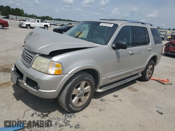 2003 Ford Explorer Limited z VIN 1FMDU75W43ZA48298, wystawiony jako Copart lot #53734145 z przebiegiem 208 053 mil mil oraz Szkoda całkowita • Salvage title. Historia ofert i sprzedaży dostępna na DreamBid. Obrazek 1.
