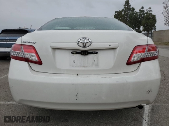 2010 Toyota Camry with VIN 4T1BF3EK4AU541335, listed as a Copart auction lot 52454865 with 123,518 mi miles and Salvage Title. Bid and sale history available at carsss.com. Image 6.
