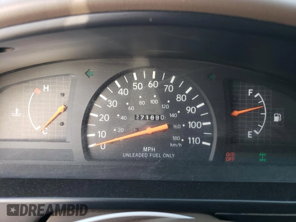 1998 Toyota Tacoma with VIN 4TAWN72N2WZ088594, listed as a Copart auction lot 85587894 with 271,890 mi miles and Clean Title. Bid and sale history available at DreamBid. Image 9.