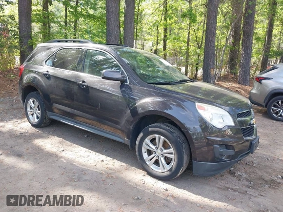 2015 Chevrolet Equinox LT with VIN 2GNALBEK3F6279873, listed as a IAAI auction lot 42097963 with 124,217 mi miles. Bid and sale history available at carsss.com. Image 1.