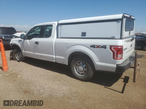 2016 Ford F-150 XLT with VIN 1FTEX1EP1GFA85855, listed as a Copart auction lot 63313605 with 232,444 mi miles and Salvage title. Bid and sale history available at DreamBid. Image 2.