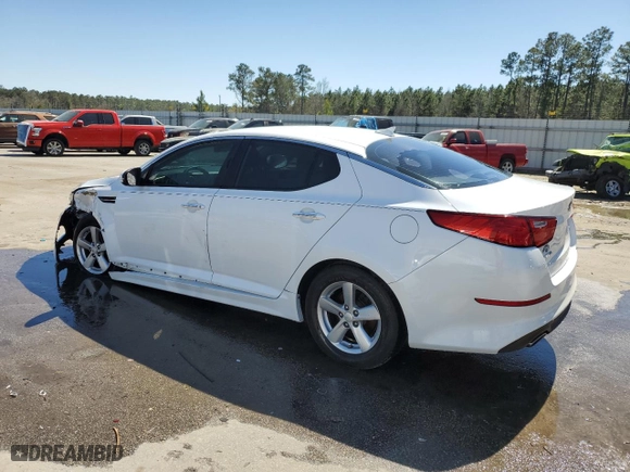 2015 Kia Optima LX with VIN 5XXGM4A77FG507006, listed as a Copart auction lot 48728275 with 84,807 mi miles and Salvage Title. Bid and sale history available at carsss.com. Image 2.