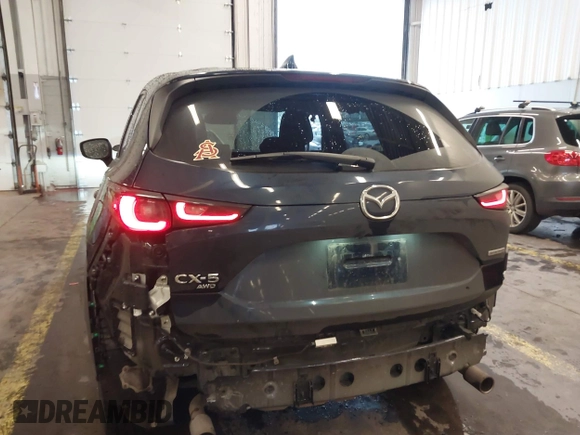 2023 Mazda CX-5 2.5 S Premium Plus Package with VIN JM3KFBEM0P0157074, listed as a IAAI auction lot 41215076 with 37,323 mi miles. Bid and sale history available at carsss.com. Image 6.