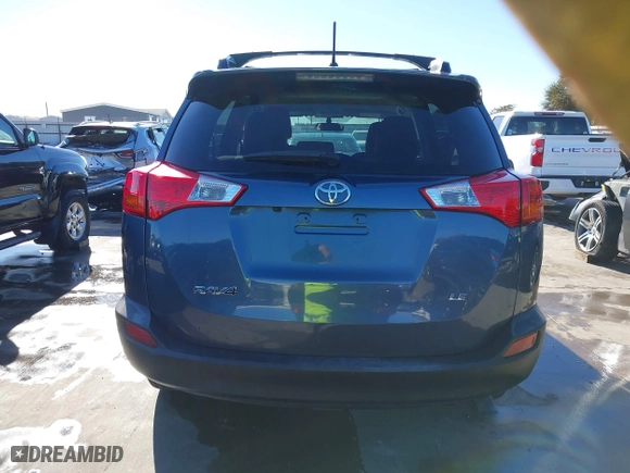 2014 Toyota RAV4 LE with VIN JTMZFREVXED029505, listed as a IAAI auction lot 40916384 with 142,408 mi miles. Bid and sale history available at carsss.com. Image 16.