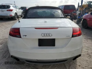 2014 Audi TT Premium Plus with VIN TRUSFAFK0E1003543, listed as a Copart auction lot 44124635 with 122,270 mi miles and Salvage title. Bid and sale history available at DreamBid. Image 6.