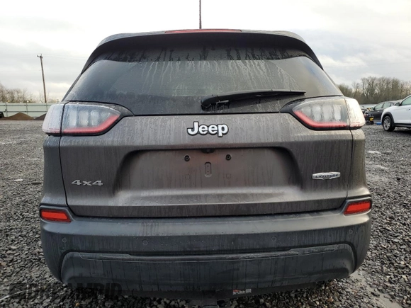 2019 Jeep Cherokee Latitude Plus with VIN 1C4PJMLB3KD306461, listed as a Copart auction lot 86721844 with 58,252 mi miles and Salvage Title. Bid and sale history available at carsss.com. Image 6.